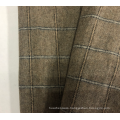 Soft touch tartan plaid wool cashmere suit fabric